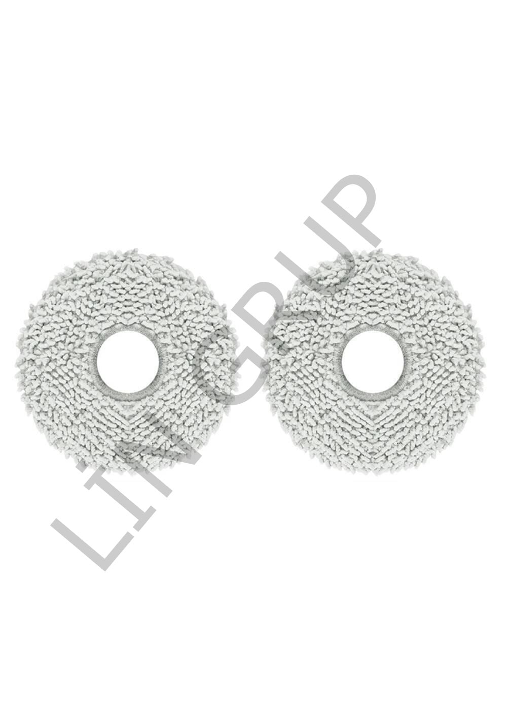 Roborock QR 798 Robot Süpürge Uyumlu 2'li Mop Bezi