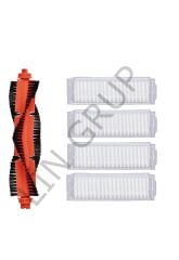 Xiaomi Mop Pro (STYTJ02YM) Robot Süpürge Uyumlu 5'li Yedek Parça Seti