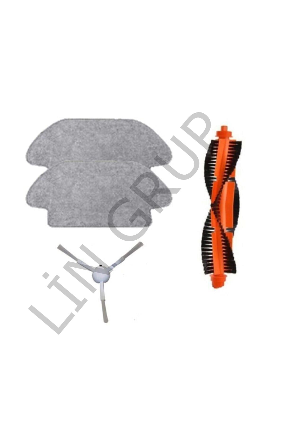 Xiaomi Vacuum Mop 2S  Robot Süpürge Uyumlu 4'lü Yedek Parça Seti