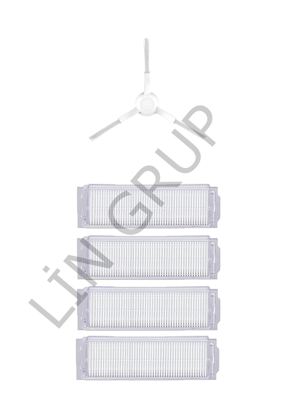 Xiaomi Mop Pro (STYTJ02YM) Robot Süpürge Uyumlu 5'li Yedek Parça Seti