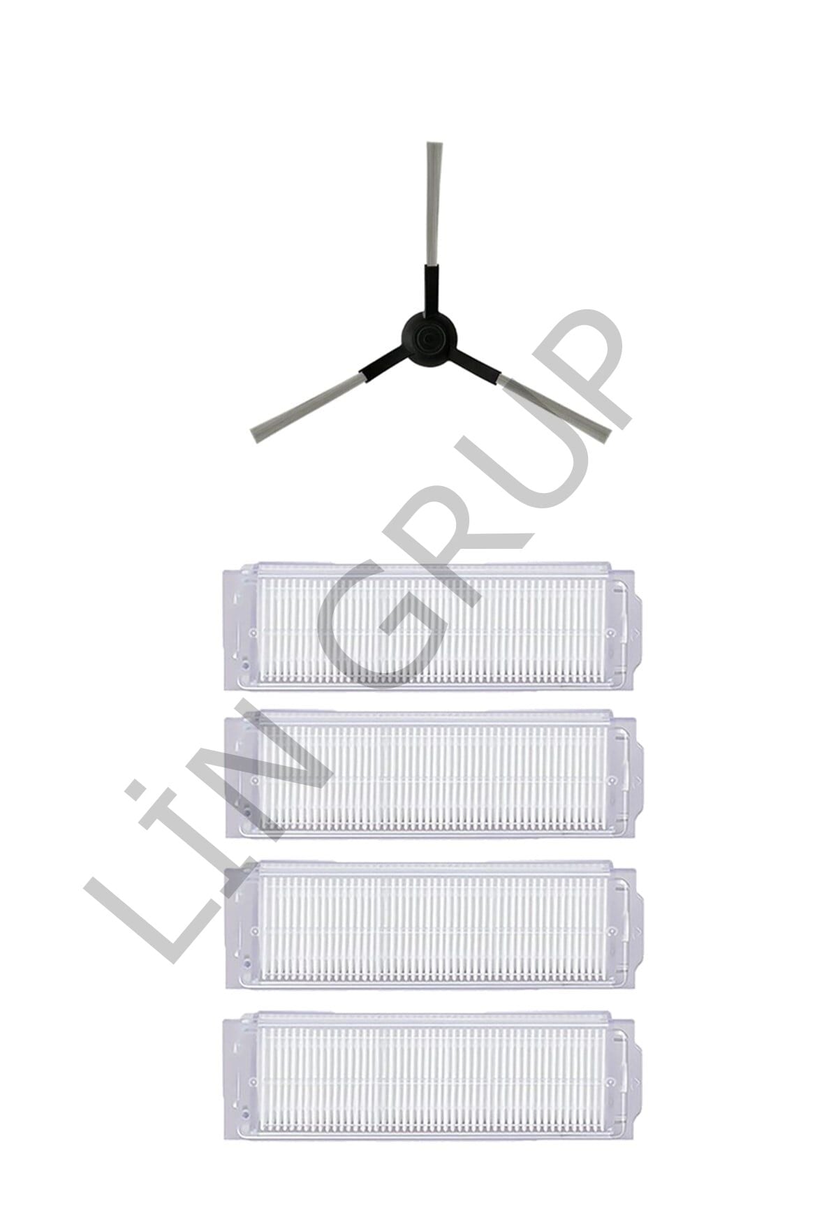 Xiaomi Mop Pro (STYTJ02YM) Robot Süpürge Uyumlu 5'li Yedek Parça Seti