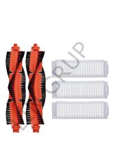 Xiaomi Mop Pro (STYTJ02YM) Robot Süpürge Uyumlu 5'li Yedek Parça Seti