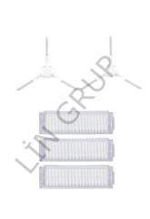 Xiaomi Mop Pro (STYTJ02YM) Robot Süpürge Uyumlu 5'li Yedek Parça Seti