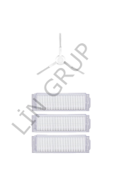 Xiaomi Vacuum Mop 2S  Robot Süpürge Uyumlu 4'lü Yedek Parça Seti