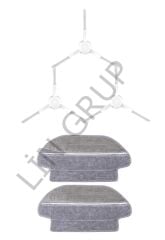 Xiaomi Mop Pro (STYTJ02YM) Robot Süpürge Uyumlu 5'li Yedek Parça Seti