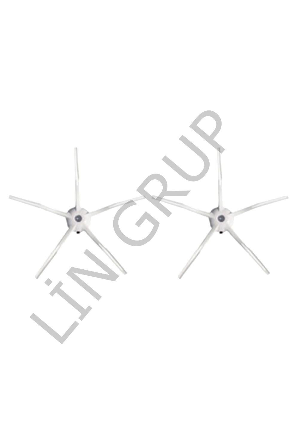 Roborock Q8 Max Robot Süpürge Uyumlu 2'li Yan Fırça- Yedek Parça Seti