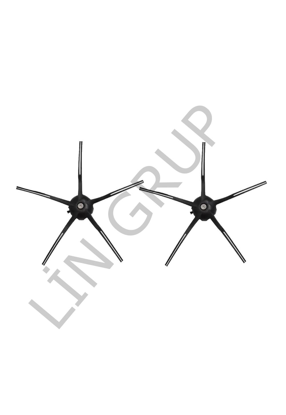 Roborock Q8 Max Robot Süpürge Uyumlu 2'li Yan Fırça- Yedek Parça Seti