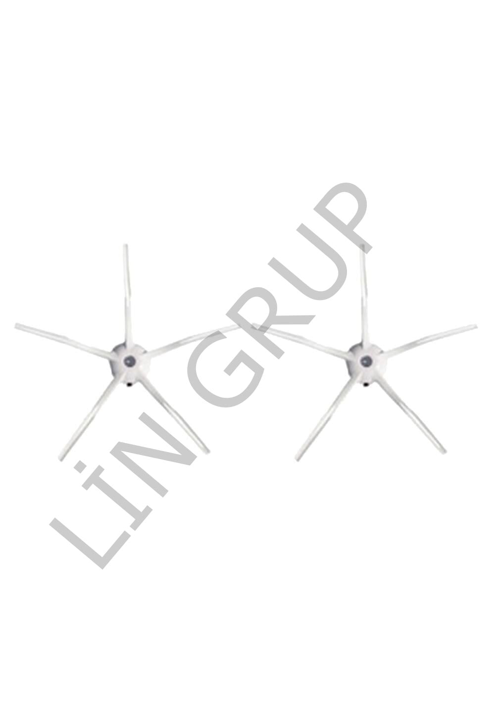 Roborock Q5 Robot Süpürge Uyumlu 2'li Yan Fırça-Yedek Parça