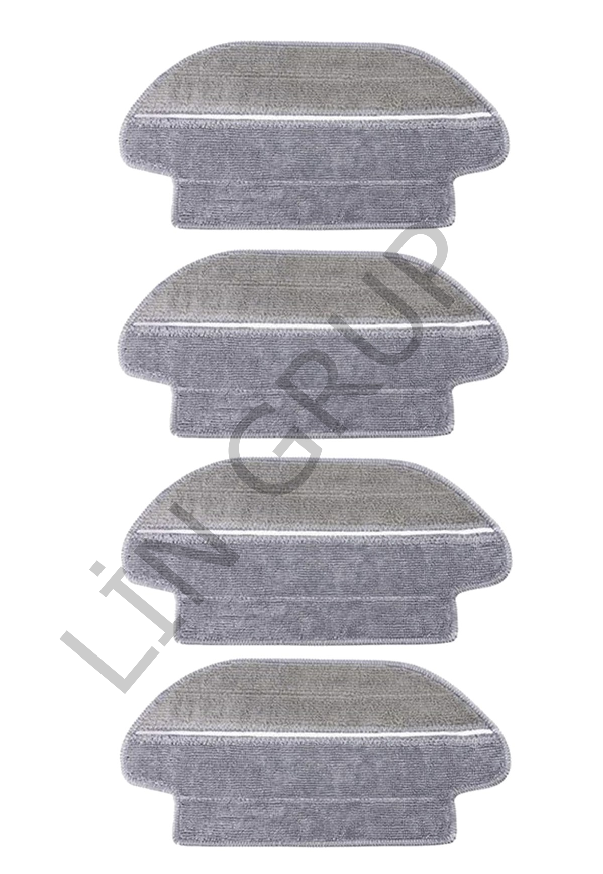 Xiaomi Vacuum Mop 2S  Robot Süpürge Uyumlu 4'lü Mop Bezi Seti