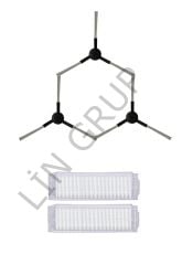 Xiaomi Mop P (STYTJ02YM) Robot Süpürge Uyumlu 5'li Yedek Parça Seti