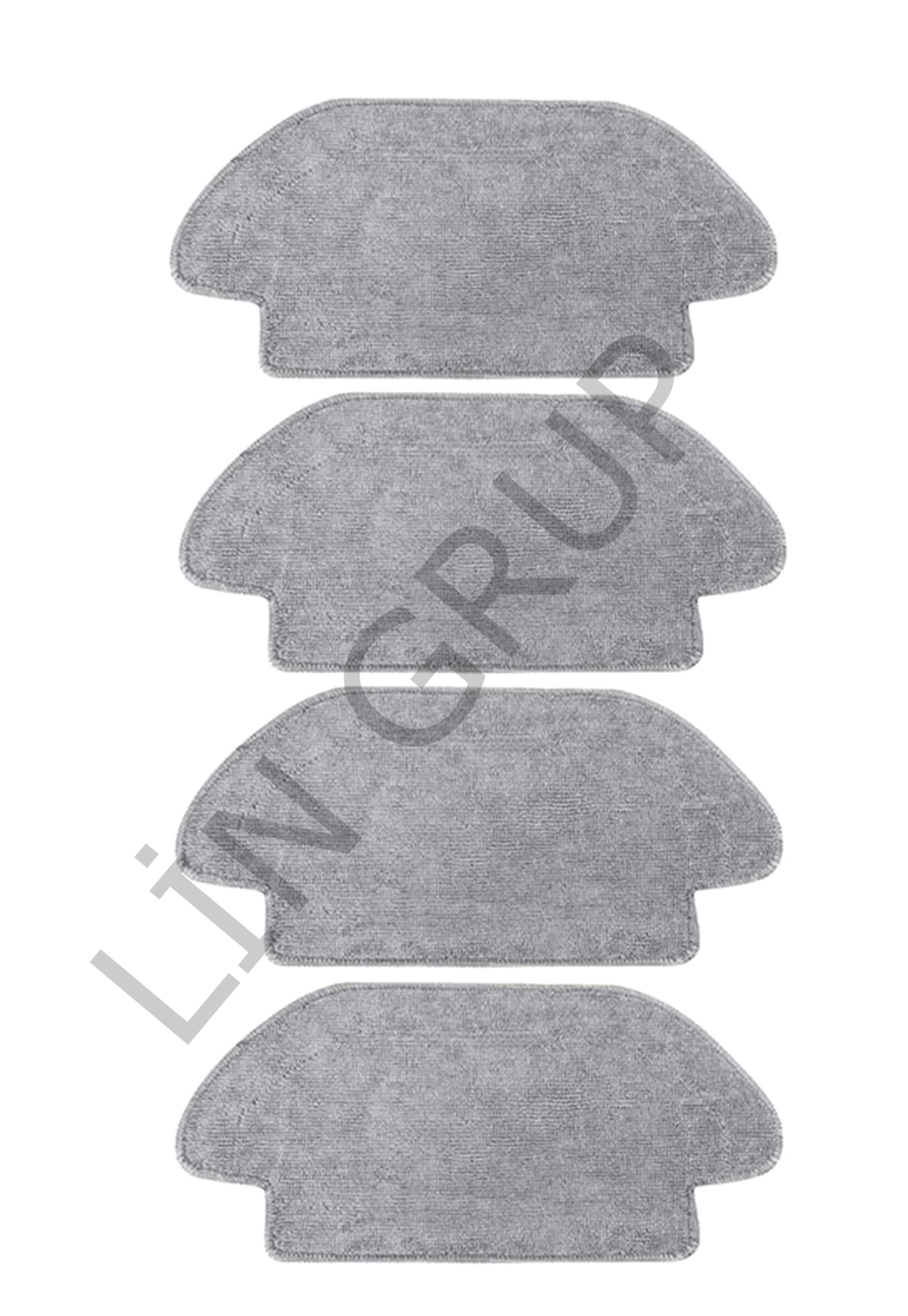 Xiaomi Vacuum Mop 2S  Robot Süpürge Uyumlu 4'lü Mop Bezi Seti