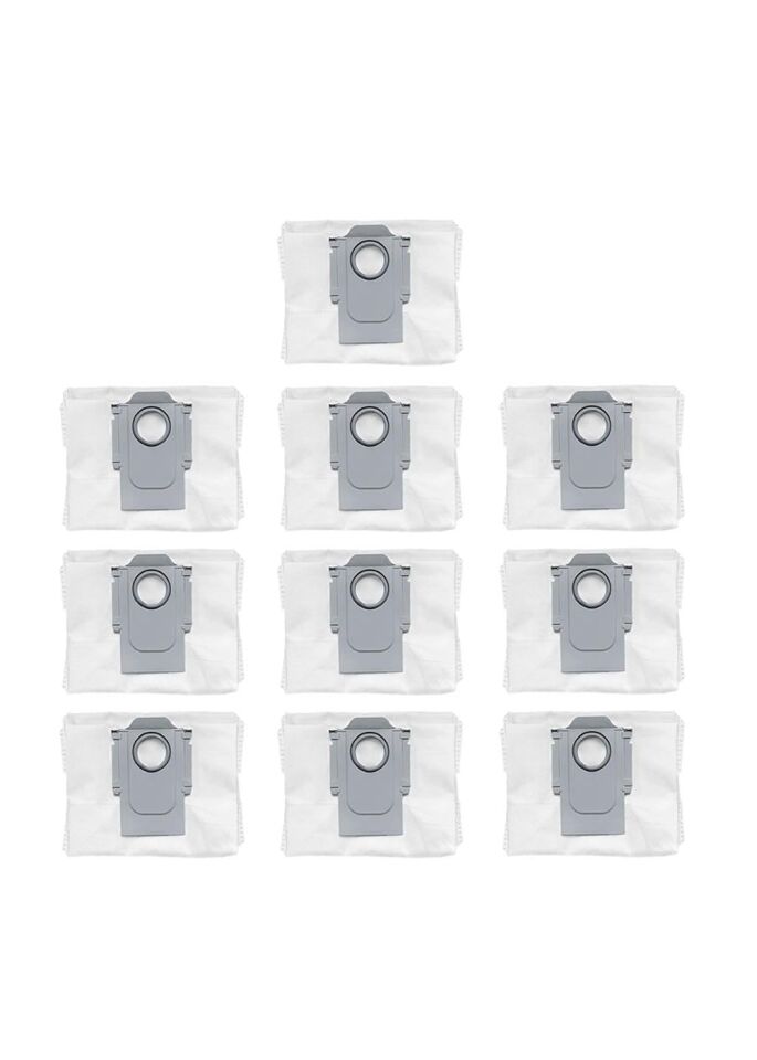 Roborock S8+ Robot Süpürge Uyumlu 10'lu Toz Torbası