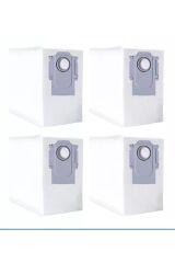 Roborock Q8 Max Q5 Pro uyumlu yedek toz torbası 4 adet