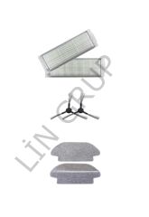 Xiaomi Mop Pro (STYTJ02YM) Robot Süpürge Uyumlu 6'lı Yedek Parça Seti