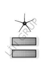 Roborock Q5 Robot Süpürge Uyumlu 3'lü Yedek Parça Seti