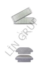 Xiaomi Mop Pro (STYTJ02YM) Robot Süpürge Uyumlu 6'lı Yedek Parça Seti