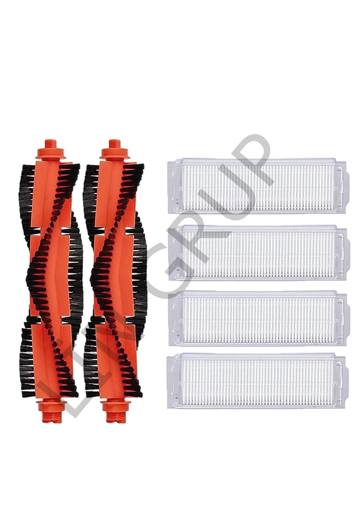 Xiaomi Mop Pro (STYTJ02YM) Robot Süpürge Uyumlu 6'lı Yedek Parça Seti