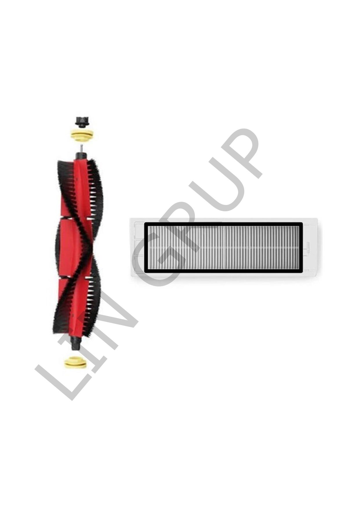 Roborock S5 Max Robot Süpürge Uyumlu 2'li Yedek Parça Seti