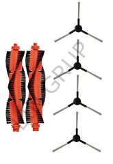 Xiaomi Mop Pro (STYTJ02YM) Robot Süpürge Uyumlu 6'lı Yedek Parça Seti