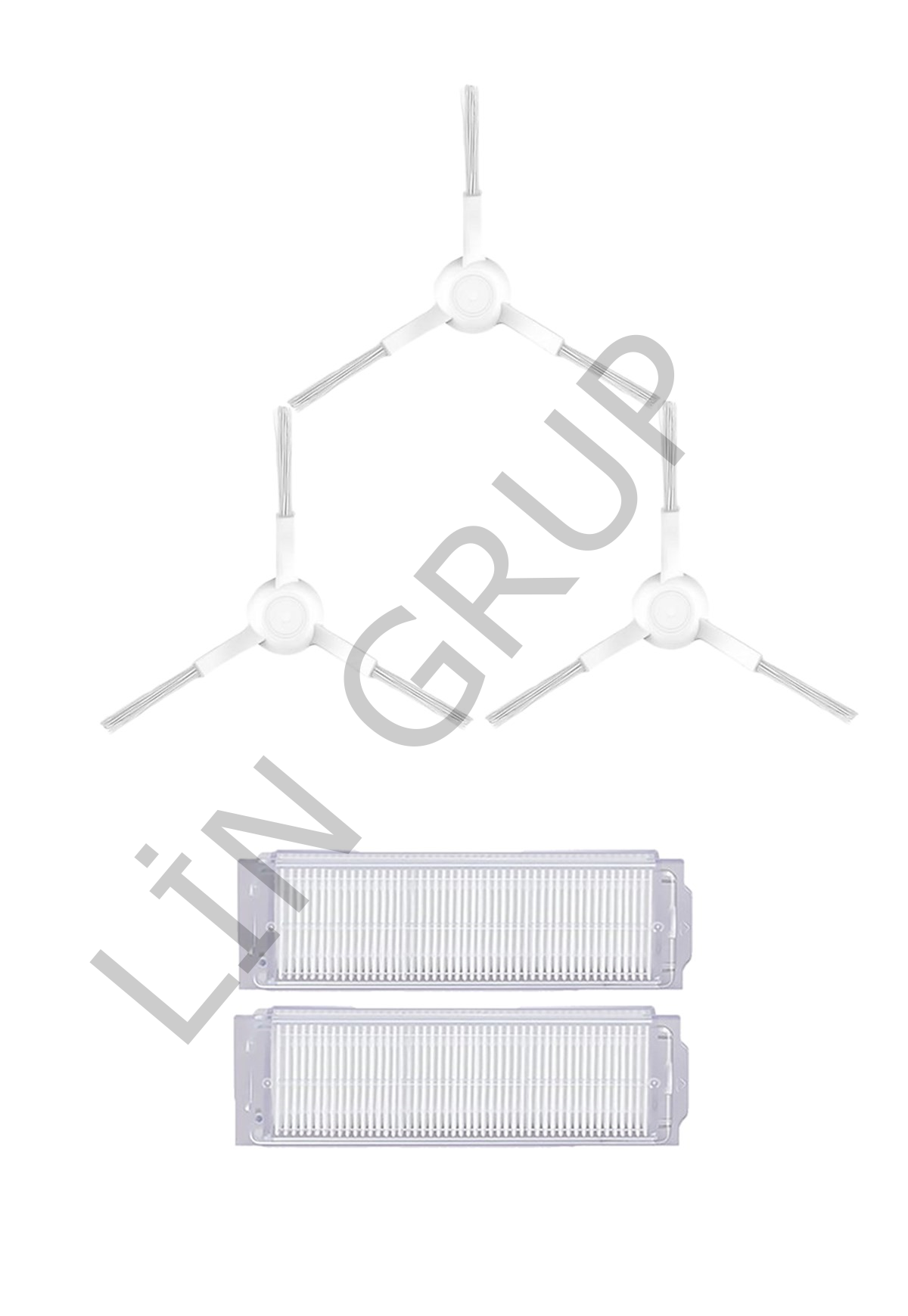 Xiaomi Vacuum Mop 2S  Robot Süpürge Uyumlu 5'li Yedek Parça Seti